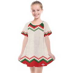 Merry Christmas Happy New Year Kids  Smock Dress by artworkshop