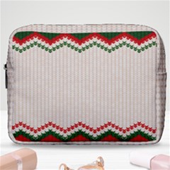 Merry Christmas Happy New Year Make Up Pouch (large) by artworkshop