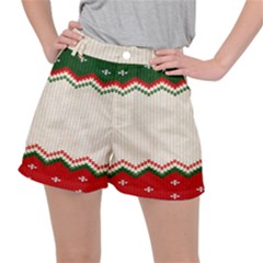 Merry Christmas Happy New Year Women s Ripstop Shorts by artworkshop