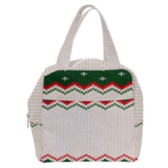 Merry Christmas Happy New Year Boxy Hand Bag by artworkshop