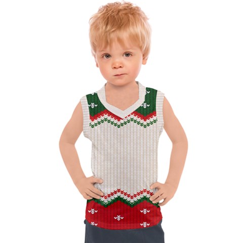 Merry Christmas Happy New Year Kids  Sport Tank Top by artworkshop