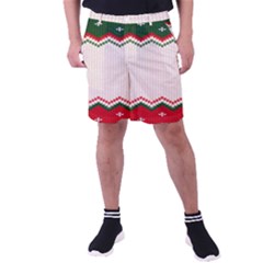 Merry Christmas Happy New Year Men s Pocket Shorts by artworkshop