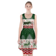 Merry Christmas Ugly Racerback Midi Dress by artworkshop