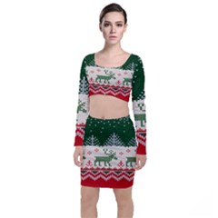 Merry Christmas Ugly Top And Skirt Sets by artworkshop