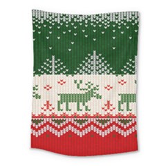 Merry Christmas Ugly Medium Tapestry by artworkshop