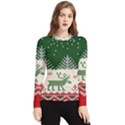 Merry Christmas Ugly Women s Long Sleeve Rash Guard View1