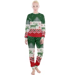 Merry Christmas Ugly Women s Lounge Set by artworkshop