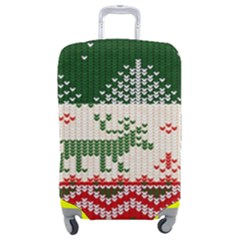 Merry Christmas Ugly Luggage Cover (medium) by artworkshop