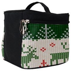 Merry Christmas Ugly Make Up Travel Bag (big) by artworkshop