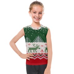 Merry Christmas Ugly Kids  Mesh Tank Top by artworkshop