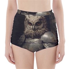 Owl Knight High-waisted Bikini Bottoms