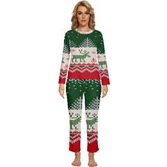  Womens  Long Sleeve Lightweight Pajamas Set by artworkshop