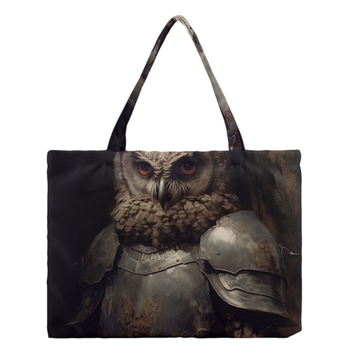 Owl Knight Medium Tote Bag