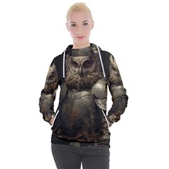 Owl Knight Women s Hooded Pullover