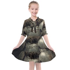 Owl Knight Kids  All Frills Chiffon Dress by goljakoff