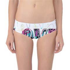 Graffiti Love Classic Bikini Bottoms by essentialimage