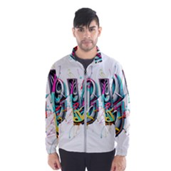 Graffiti Love Men s Windbreaker