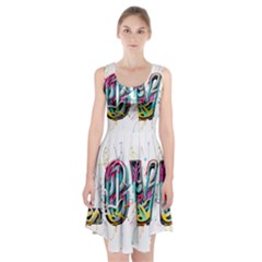 Graffiti Love Racerback Midi Dress by essentialimage