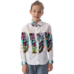 Graffiti Love Kids  Long Sleeve Shirt by essentialimage