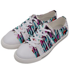 Graffiti Love Women s Low Top Canvas Sneakers by essentialimage