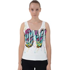 Graffiti Love Velvet Tank Top by essentialimage