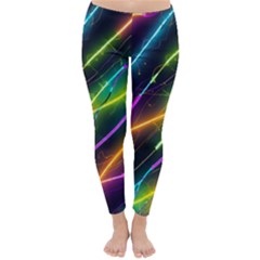 Vibrant Neon Dreams Classic Winter Leggings