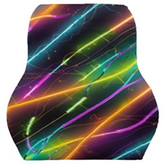 Vibrant Neon Dreams Car Seat Back Cushion  by essentialimage