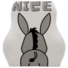 Donkey Ass Funny Nice Cute Floppy Car Seat Velour Cushion  by Sarkoni