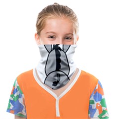 Donkey Ass Funny Nice Cute Floppy Face Covering Bandana (kids) by Sarkoni