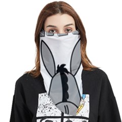 Donkey Ass Funny Nice Cute Floppy Face Covering Bandana (triangle) by Sarkoni