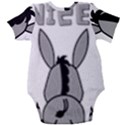 Donkey Ass Funny Nice Cute Floppy Baby Short Sleeve Bodysuit View2