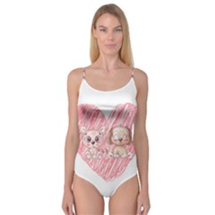 Paw Dog Pet Puppy Canine Cute Camisole Leotard  by Sarkoni