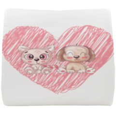 Paw Dog Pet Puppy Canine Cute Seat Cushion by Sarkoni