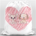 Cat Kitten Feline Pet Animal Cute Drawstring Bag (Large) View1