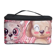 Dog Cat Animal Pet Heart Love Cosmetic Storage Case by Sarkoni