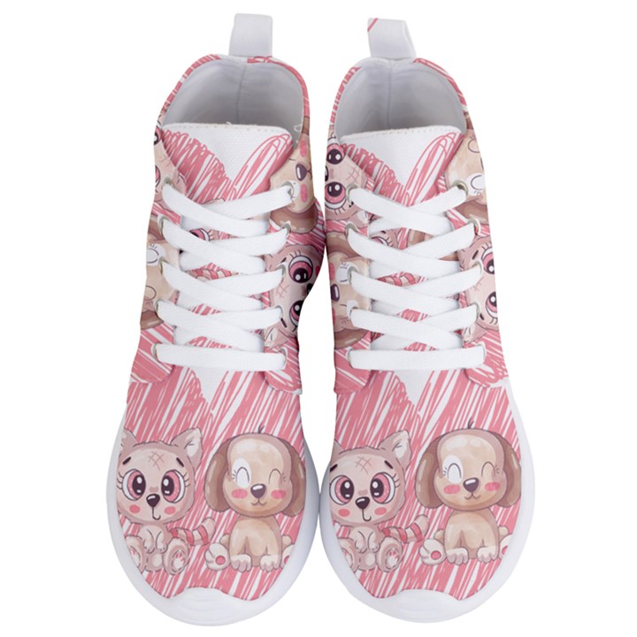 Cat Kitten Feline Pet Animal Cute Women s Lightweight High Top Sneakers