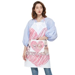 Cat Kitten Feline Pet Animal Cute Pocket Apron by Sarkoni