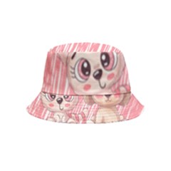 Cat Kitten Feline Pet Animal Cute Bucket Hat (kids) by Sarkoni