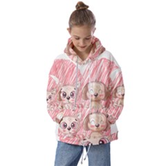 Cat Kitten Feline Pet Animal Cute Kids  Oversized Hoodie by Sarkoni