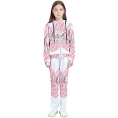 Dog Cat Animal Pet Heart Love Kids  Tracksuit by Sarkoni