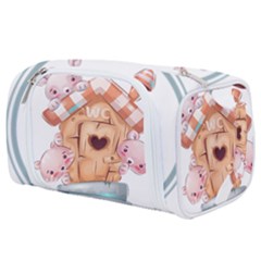 House Pet Animal Cute Toiletries Pouch by Sarkoni