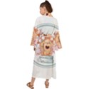 House Pet Animal Cute Maxi Kimono View2