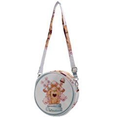 House Pet Animal Cute Crossbody Circle Bag by Sarkoni