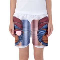 Gorilla Ape Zoo Mammal Usa Women s Basketball Shorts by Sarkoni