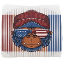 Gorilla Ape Zoo Mammal Usa Seat Cushion by Sarkoni