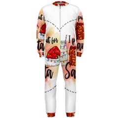 Santa Cookies Christmas Onepiece Jumpsuit (men) by Sarkoni