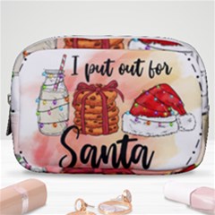 Santa Cookies Christmas Make Up Pouch (small) by Sarkoni