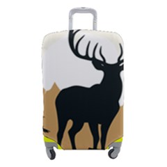 Deer Wildlife Nature Luggage Cover (small) by Sarkoni