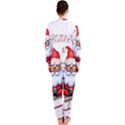 Santa Glasses Yoga Chill Vibe OnePiece Jumpsuit (Ladies) View2