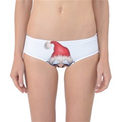 Santa Glasses Yoga Chill Vibe Classic Bikini Bottoms